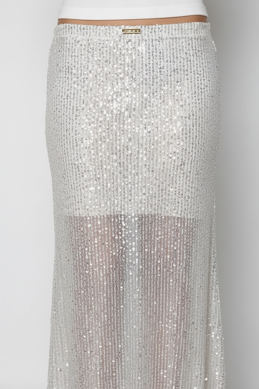 Falda Hight pailette - Imagen 2